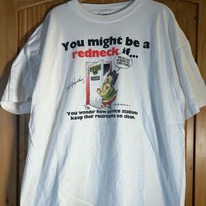 Vintage 1995 Funny redneck Tshirt‎